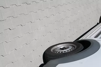 H Verbundstein Normalstein grau fein gefast L 20 cm B 16.5 cm H 8 cm