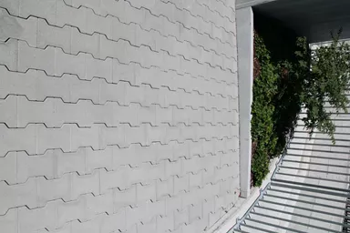 H Verbundstein Normalstein grau fein gefast L 20 cm B 16.5 cm H 8 cm