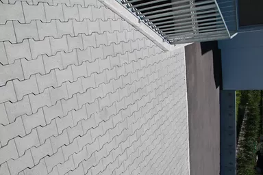 H Verbundstein Normalstein grau fein gefast L 20 cm B 16.5 cm H 8 cm