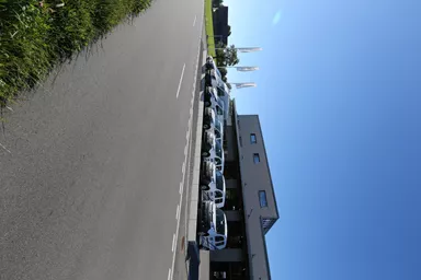 ROZTEC Winkelplatten Typ Midi bewehrt grau glatt gefast L 100 cm B 45 cm H 75 cm W 9 cm