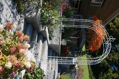 SANTURO Blockstufe voll grau gestrahlt gefast L 80 cm B 36 cm H 15 cm