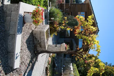 SANTURO Landhausmauer Typ 2 2-seitig gespalten grau Kanten gebrochen L 30-50 cm B 25 cm H 15 cm