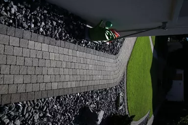 FRIEDA FORMATO Pflasterstein perlgrau strukturiert Kanten gebr. L 10, 20, 30 cm B 20 cm H 7 cm