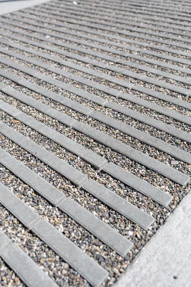 SCADA Rasenliner mit Nocken 4.2 cm grau glatt gefast L 40 cm B 40 cm H 12 cm