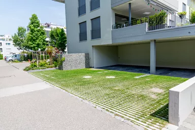 RAINA Rasenliner mit Verschiebesicherung grau glatt L 60 cm B 40 cm H 10 cm