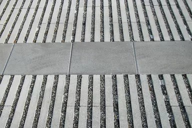 RAINA Rasenliner mit Verschiebesicherung grau glatt L 60 cm B 40 cm H 10 cm