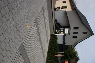 RAINA Rasenliner mit Verschiebesicherung grau glatt L 60 cm B 40 cm H 10 cm