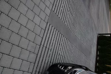 RAINA Rasenliner mit Verschiebesicherung grau glatt L 60 cm B 40 cm H 10 cm