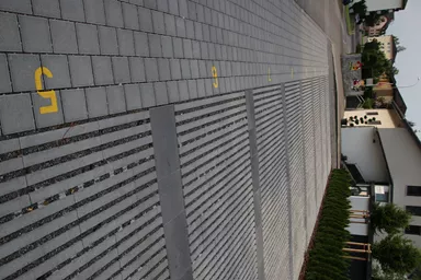 RAINA Rasenliner mit Verschiebesicherung grau glatt L 60 cm B 40 cm H 10 cm