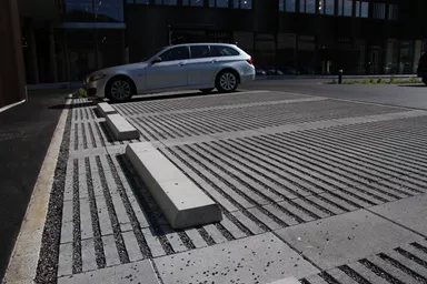 RAINA Rasenliner mit Verschiebesicherung grau glatt L 60 cm B 40 cm H 10 cm