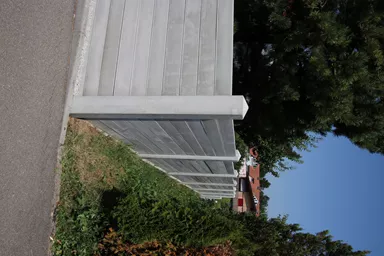 Betonbrett gegossen leicht bewehrt grau glatt vollkantig L 200 cm B 4 cm H 30 cm