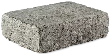 CUATRO Mauersteine Kanten gebrochen naturgrau L 20-35 cm B 25 cm H 15 cm