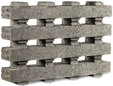 RAINA Rasenliner mit Verschiebesicherung grau glatt L 60 cm B 40 cm H 10 cm