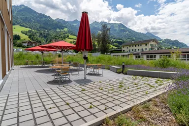 CARENA RASEN Ökostein mit Nocken grau glatt gefast L 25 cm B 25 cm H 8 cm