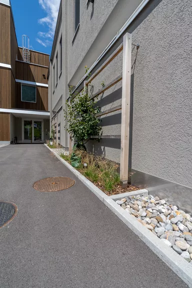 Stellplatte grau glatt beidseitig gefast L 100 cm B 8 cm H 30 cm