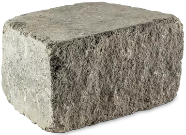 SANTURO Weinbergmauerstein 1-seitig gespalten grau Kanten gebrochen L 25-60 cm B 15 cm H 15 cm