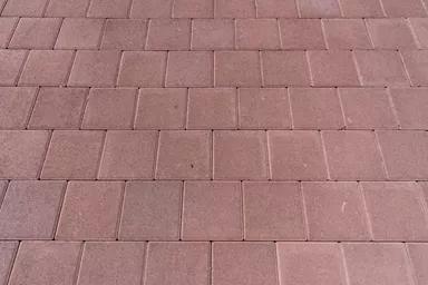 CLASSIC Pflasterstein mit Nocken erdbraun glatt gefast L 20 cm B 20 cm H 8 cm