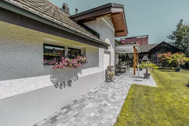 TEGULA Pflasterstein schwarz-weiss schattiert glatt Kanten gebrochen L 11 cm B 8 cm H 6 cm