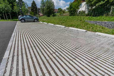 RAINA Rasenliner mit Verschiebesicherung grau glatt L 60 cm B 40 cm H 10 cm