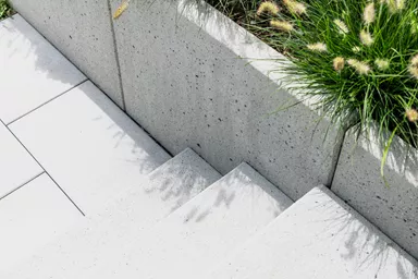 ROZTEC Winkelplatten Typ Midi bewehrt grau gestrahlt gefast L 100 cm B 60 cm H 100 cm W 9 cm