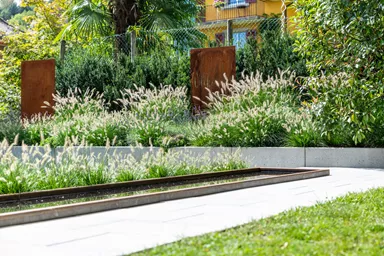 ROZTEC Winkelplatten Typ Midi bewehrt grau gestrahlt gefast L 100 cm B 60 cm H 100 cm W 9 cm