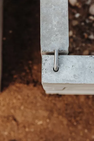 Kompostbehälter einzelnes Brett L 100 cm B 5.5 cm H 25 cm