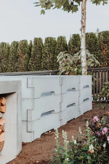 Kompostbehälter einzelnes Brett L 120 cm B 5.5 cm H 25 cm