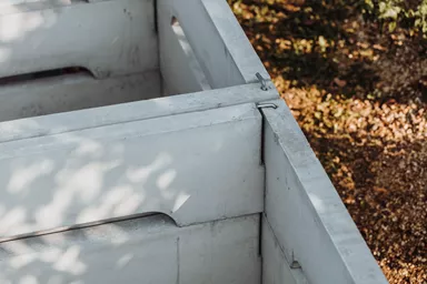 Kompostbehälter einzelnes Brett L 120 cm B 5.5 cm H 25 cm