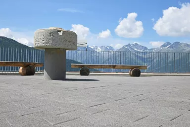 FILTROTEC Sickerstein mit Nockenverbund grau gefast L 37.1 cm B 24 cm H 12 cm