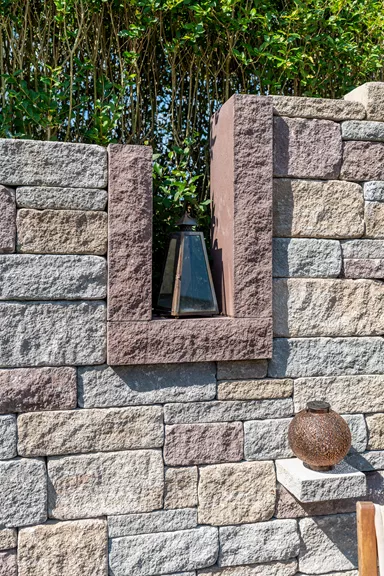 SANTURO Fensterleibung strukturiert porphyr L 80 cm B 30 cm H 15 cm