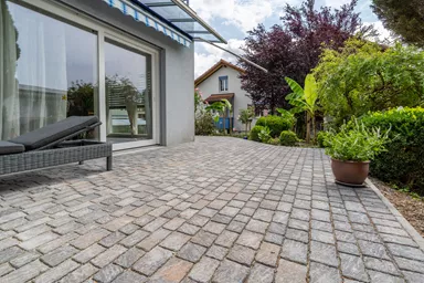 FRIEDA Wildpflaster natura strukturiert Kanten gebr. L 9.4-19.4 cm B 9.4-11.9 cm H 7 cm