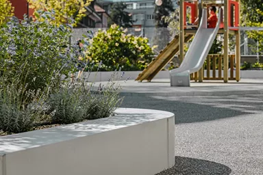 STOCKHORN U-Element Bogenelement rund R 80 cm a 45° grau L 57 cm B 40 cm H 50 cm