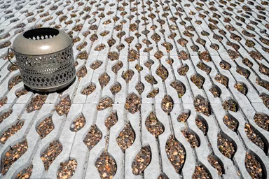 SENTONI Rasengitterstein mit Nocken grau glatt L 60 cm B 40 cm H 10 cm