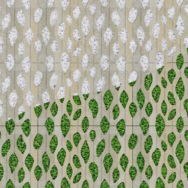 SENTONI Rasengitterstein mit Nocken grau glatt L 60 cm B 40 cm H 10 cm