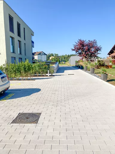 VS 5 Schwerlaststein mit Verschiebesicherung grau glatt gefast L 30 cm B 15 cm H 10.8 cm