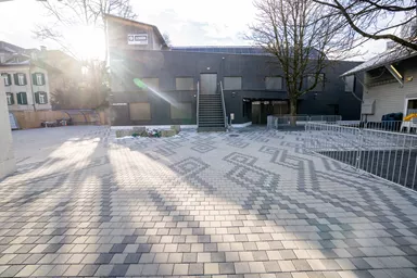 VS 5 Schwerlaststein mit Verschiebesicherung grau glatt gefast L 30 cm B 15 cm H 10.8 cm