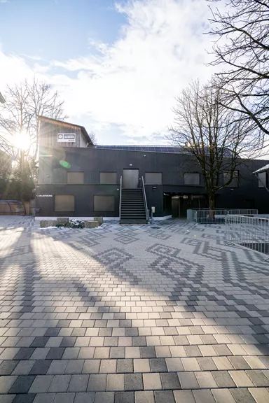 VS 5 Schwerlaststein mit Verschiebesicherung grau glatt gefast L 30 cm B 15 cm H 10.8 cm