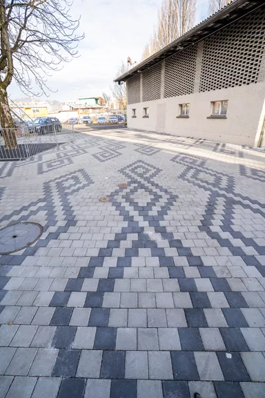 VS 5 Schwerlaststein mit Verschiebesicherung grau glatt gefast L 30 cm B 15 cm H 10.8 cm