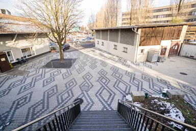 VS 5 Schwerlaststein mit Verschiebesicherung grau glatt gefast L 30 cm B 15 cm H 10.8 cm