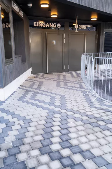 VS 5 Schwerlaststein mit Verschiebesicherung grau glatt gefast L 30 cm B 15 cm H 10.8 cm