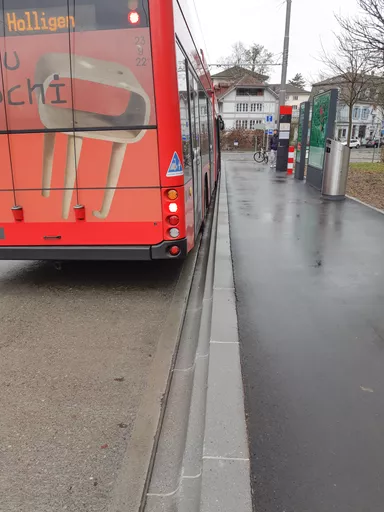 CREACCESS Bordstein für Bushaltestellen gerade grau gestrahlt L 100 cm B 43 cm H 37 cm