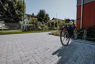 RIEMO Pflasterstein grau Kanten gebrochen L 22 cm B 6 cm H 8 cm