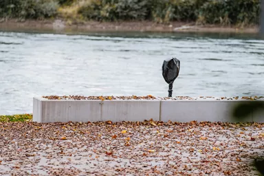 STOCKHORN U-Element Normalelement grau L 80 cm B 40 cm H 40 cm