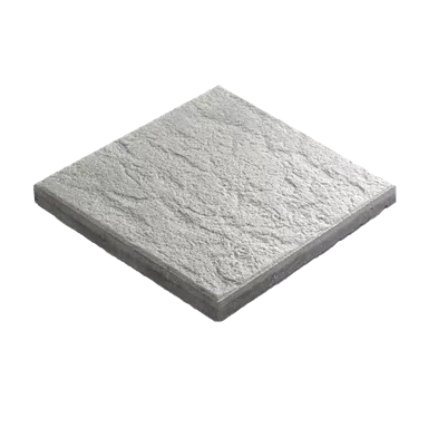 ONDARA Gartenplatte imprägniert Argento gestrahlt gefast L 50 cm B 50 cm H 4 cm