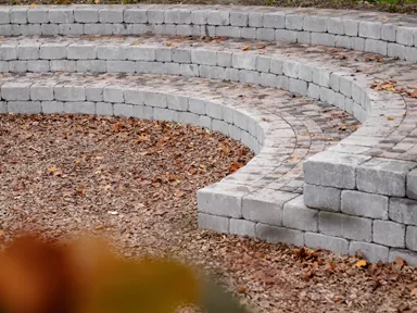 CUATRO Mauersteine Kanten gebrochen naturgrau L 20-35 cm B 25 cm H 15 cm