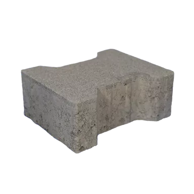 H Verbundstein Normalstein grau fein gefast L 20 cm B 16.5 cm H 6 cm