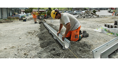 Entwässerungsrinnen