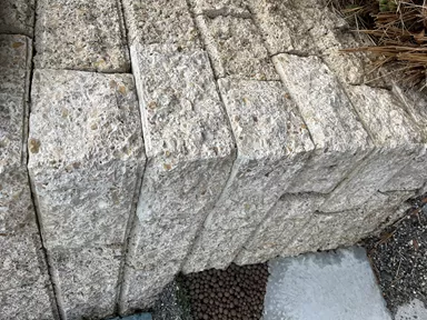 LEROMUR Trockenmauer juragelb Eckelement 5 L 15 cm B 25 cm H 13 cm