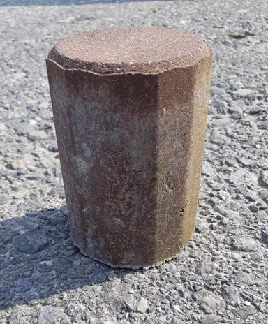 LUNIX Füllstein zu Rasengitterstein porphyr glatt H 12 cm