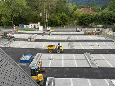 RAINA Rasenliner mit Verschiebesicherung grau glatt L 60 cm B 40 cm H 10 cm